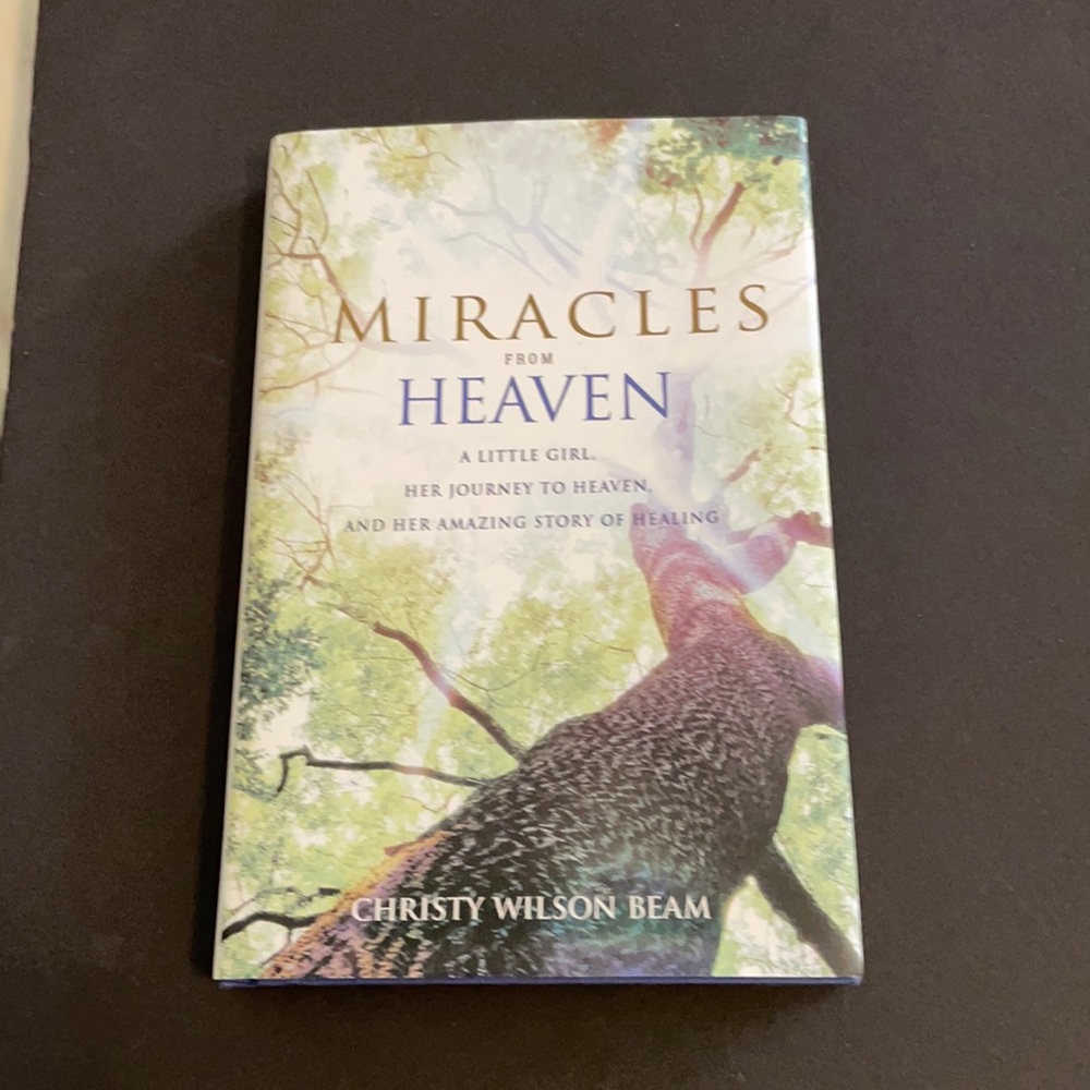 Miracles From Heaven hardcover book
